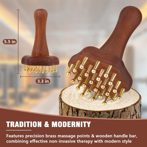 KintKita Wood Therapy Massage Tools,Lymphatic Drainage Massager Helps Reduce Cellulite for Belly Arms & Legs, Anti