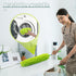 Dusters for Cleaning, 81 inch Extension Pole for High Ceiling Fan, Window, Sofa, Cobweb Duster Kit with 11 PCS