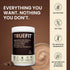 TrueFit High Fiber Protein Powder, Grass-Fed Whey Meal Replacement Shake with Prebiotics, Probiotics, & Organic