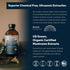 MycoMax Mushroom Complex - 70% Beta Glucans, Promotes Cognition, Immunity, Energy, 8 oz.