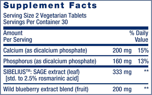 Life Extension Cognitex Elite Pregnenolone Brain Health Supplement for Memory, Focus & Cognition, 60 Vegetarian Tablets