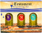 Anointing Oils Set Made in Israel by Nana Gifts, Including Myrrh and Frankincense, Rose of Sharon, and Spikenard. Each bottle contains .34 fl oz | 10 ml of scented oil.