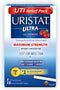 URISTAT Ultra UTI Relief Pak - UTI Treatment for Women and Men, 1 UTI Test Strip and 12 Treatment Tablets, 1 Box