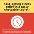 Nature Made Chewable L-Theanine 200mg - 50 Chewable Tablets for Stress Relief, 50 Day Supply
