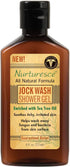 PediFix Nurturesce Jock Wash Shower Gel, 6 Fluid Ounce, Tea Tree Oil Enriched, Natural Body Wash