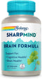 SOLARAY SharpMind Brain Support Formula - Nootropic Supplements for Cognitive and Brain Health, 60 Servings