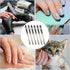 Nail Files for Natural Nails (6 Pack), Metal Nail File 5.5’’ Stainless Steel Thin Durable Nail Filer with Curved Sharp
