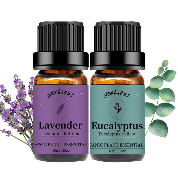 yethious Lavender Eucalyptus Essential Oil Organic Pure Plant Lavender Oil Essential Oil