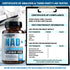 Benevolent NAD+ Supplement 1050mg, High Absorption Cell Regenerator with Trans-Resveratrol & TMG, 90 Capsules