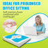 Tailbone Gel Wheelchair Seat Cushion,Bed Sore Cushions for Butt,Gel Cushion for Pressure Relief,Donut Pillow for Pain