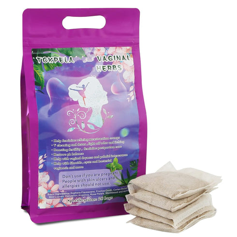 Yoni Herbs for Cleansing and Tightening, 100% Organic V Steaming Herbs (Filter Bag Packaging)