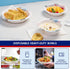JOLLY CHEF 160 Count Paper Bowls, 20 oz Soak Proof and Cut Proof, Heavy Duty Disposable Bowls for Dinner or Lunch