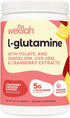 L-Glutamine Strawberry Lemonade Flavored - 50 Servings, 5g L-Glutamine Per Serving