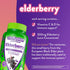 Vitafusion Elderberry Gummy Vitamins, 90ct Elderberry Gummy Vitamins, Chewables, 90 Count