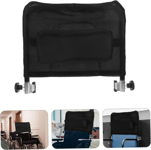 1Set NOLITOY Wide Style Wheelchair Neck Pillow Comfortable Back Support Cushion for Adults Easy to Install Optimal