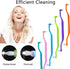 6 Pieces 2-in-1 Toothbrush with Interdental and Wisdom Teeth Brush Heads for Oral Care
