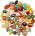 Polished Agate Stone, Colorful Rocks and Gems, Tumbled Real Crystals and Healing Stones, Polished Rocks for Kids, Colored Rocks, Shiny Rocks, Colorful Rocks, Reiki Decor(1lb)