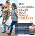Colloidal Silver Liquid 32 fl oz, 30 PPM Bioactive Hydrosol Silver Water for Natural Immune Support, Ionic Minerals