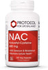 Protocol NAC 600mg - 100 Veg Caps N-Acetyl-Cysteine with Molybdenum & Selenium for Lung Health & Glutathione Synthesis