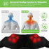 cotsoco Shiatsu Back, Neck, and Shoulder Massager with Heat, Deep Tissue 3D Kneading Pillow for Muscle Pain Relief