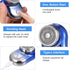 Mini Shaver Portable Electric Shaver - Cordless Rechargeable Rotary Shaver for Men's Beard Shaving (Green)