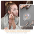Makeup Mixing Palette, 2 Pieces Handheld Acrylic Foundation Mixing Tray for Makeup Blending
