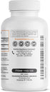 K2 (MK7) D3 10,000 D3 120 K2 MK-7 120 Bronson Vitamin with Extra Strength Supplement Bone and Heart Health Non-GMO