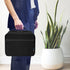 Pack 2 10 of - Large Medicine Organizer Bag - Pocket Pill Bottle Organizer for Travel & Home Storage, Black