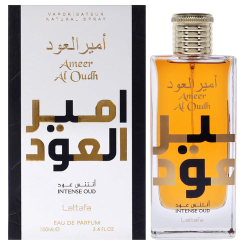 Lattafa Ameer Al Oud Intense Oud Eau de Parfum Spray - 3.4 Ounce for Unisex