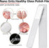 Toenail File for Thick Toenails, 3.6 Inch Double Sided Nail Files, 180 Grit Emery Boards, 1 PACK-BF01