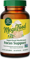 MegaFood Superfood Mushroom Focus Support - 60 Capsules - Doctor Formulated Lions Mane Supplement with Clinically