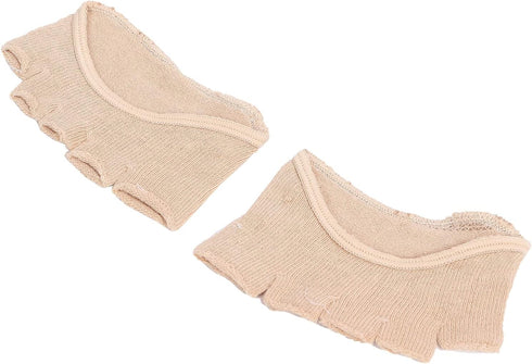 Toe Compression Socks, Toe Separating Heelless Socks Breathable SweatAbsorbent Relief Foot Pain