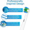 Oral B Braun Electric Toothbrush Replacement Brush Heads - Floss Toothbrush Head for Pro 1000 Genius Smart Series (12