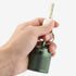 Keychain Pill Holder, Aluminum Waterproof Pill Container, Organizer for Outdoor Travel Camping, Size: 1.6 x 1.6 x 2 in