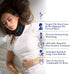 longjunjunfashion RT67) Cervicorrect Neck Brace, Cervical Support for Snoring, Neck Pain Relief, Soft Foam, Women Men