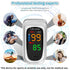 Fingertip Pulse Oximeter, Heart Rate Monitor with Large LED Display, Accurate SPo2 Reading for Adults and Kids
