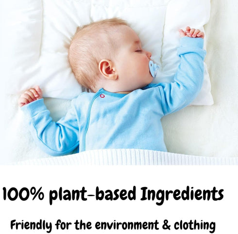Natural & Gentle Wash Laundry Detergent, Liquid for Delicate Skin, Babies from Japan, 16.9 Fl Oz/500mL