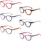 IVNUOYI 6 Pack Reading Glasses, Blue Light Blocking Fashion Readers for Women with Spring Hinges, Anti Glare