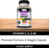 Kaya Naturals Elderberry Immune Support, Vitamins with Zinc and Vitamin C, Probiotics & Turmeric 1000mg, 30 Count