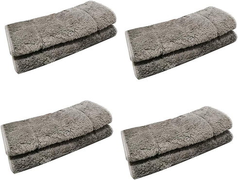 EZ SPARES Microfiber Mop Cloths, Replacement for Hardwood Floor Mop, Washable Wet/Dry Pads for Home and Office