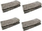 EZ SPARES Microfiber Mop Cloths, Replacement for Hardwood Floor Mop, Washable Wet/Dry Pads for Home and Office