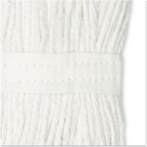 UNISAN 20 (2020C) Cut-End Wet Mop Head, Cotton, Size, White