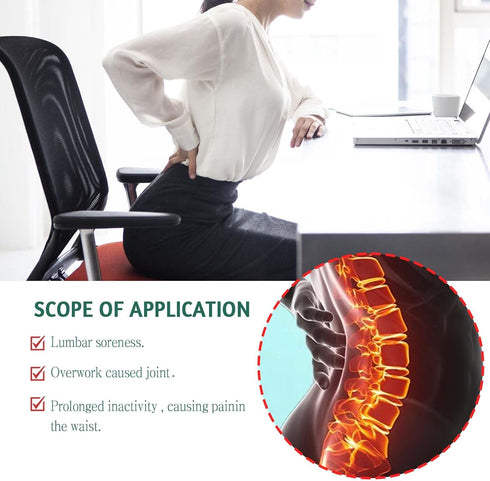 Lumbar Vertebra Patches, Herbal Wormwood for Muscle and Joint Comfort, Non-Invasive Management, 24 Pcs