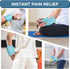 Comfytemp Wrist Ice Pack Wrap - Carpal Tunnel Relief, 2 Gel Packs, Hot Cold Compression Brace for Hand Injuries