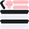 100 Pcs Soft Powder Puff Triangle Makeup Puffs for Loose Powder, Mineral Powder, Velour Cosmetic Foundation (Black,