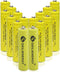 GEILIENERGY Solar Light Batteries, AAA NiCd, 1.2V, 600mAh, Pack of 16 for Garden Lights