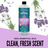 Aunt Fannie's 32 oz Ultra Concentrated Floor Cleaner Vinegar Wash - Multi-Surface Cleaner Makes 16 Gallons, Lavender