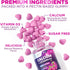 Calcium Supplement + Vitamin D3, Sugar Free Calcium Gummies for Bone & Teeth Support, 60 Gummies