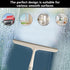 MUZHUPGUZ 3 Countertop 3 Pcs Shower Squeegee for Glass Doors, Car Window Squeegee, Streak-Free Mirror Cleaner Tool