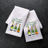 PXTIDY Champagne Dish Towel, Engagement Gift or Housewarming Party Tea Towel, Anytime Is Champagne Time